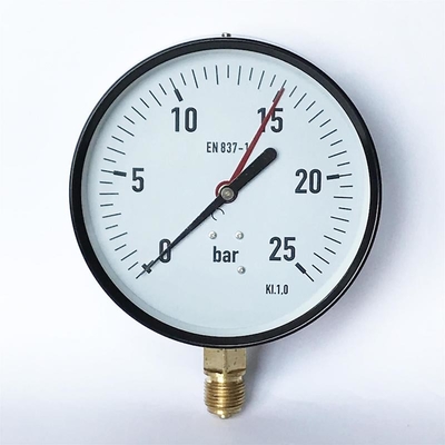 25 Bar 150mm Tesisat Basınç Göstergesi